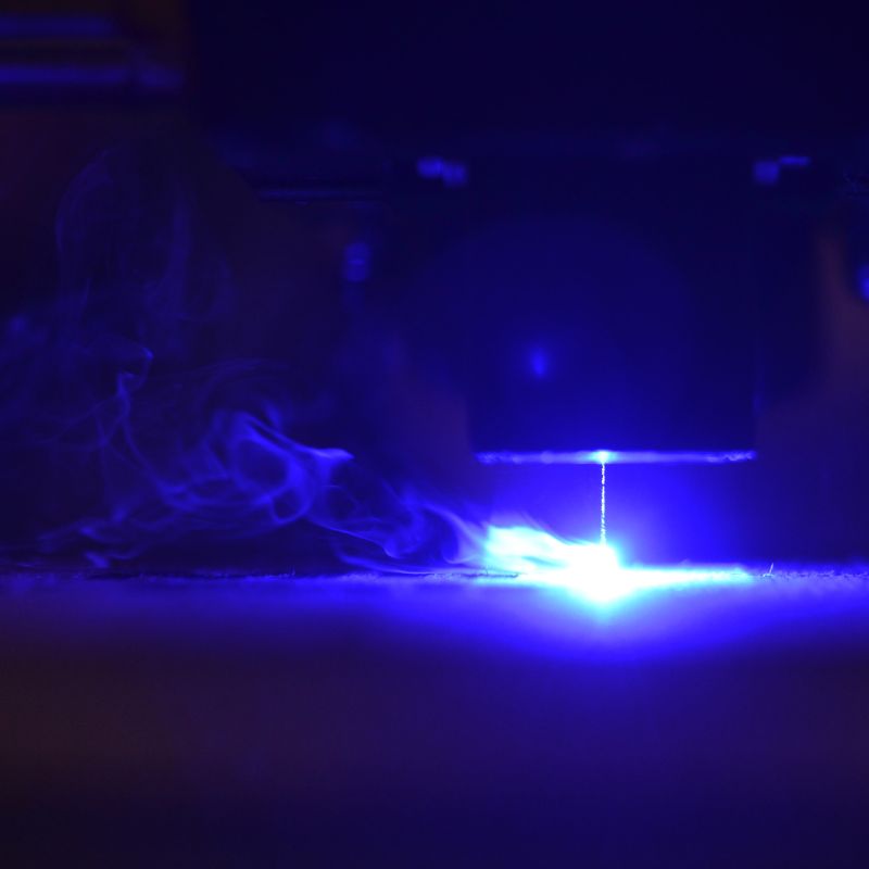 photo d'une gravure laser